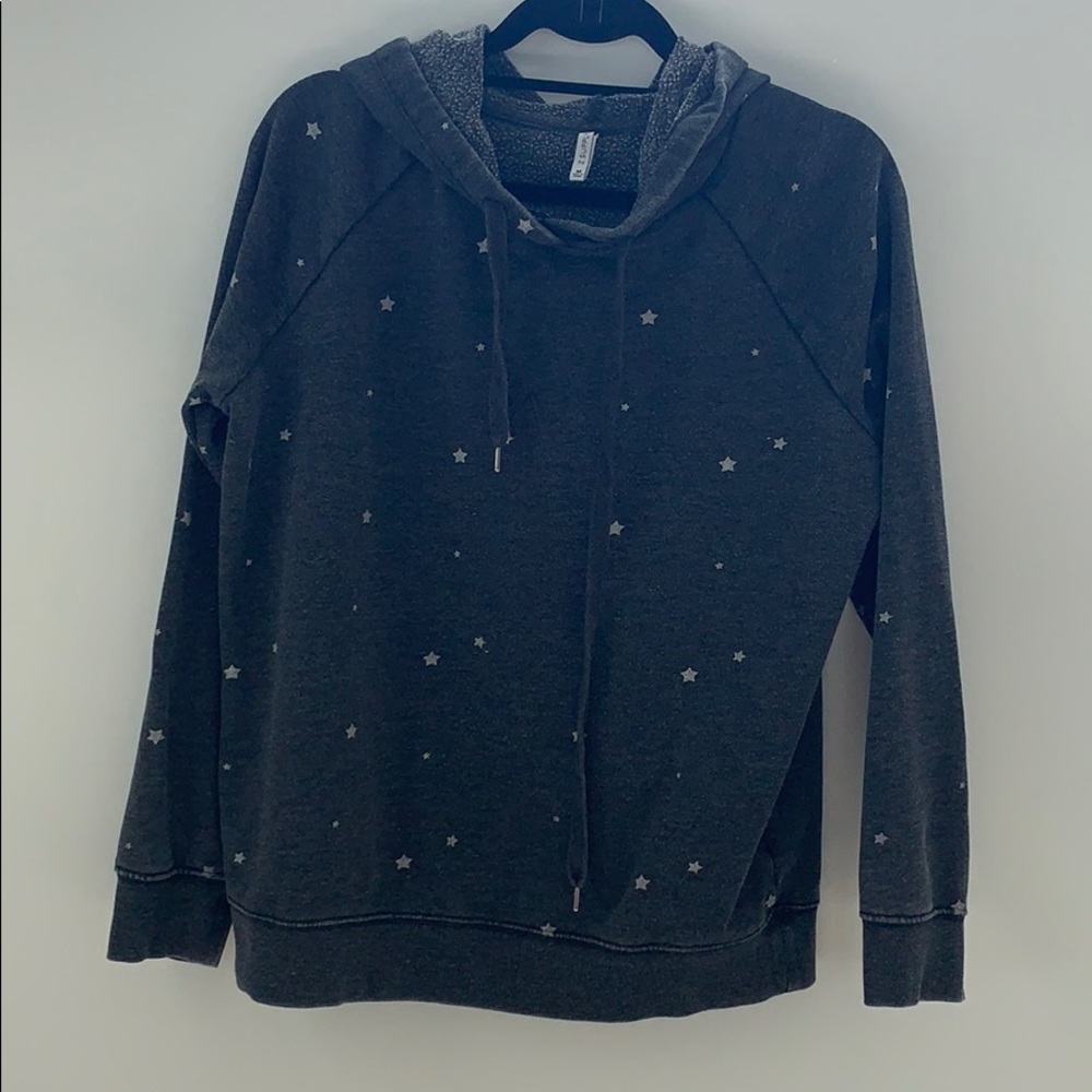 Z supply grey Star hoodie